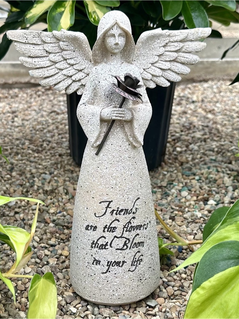 “Friends are the Flowers” Angel